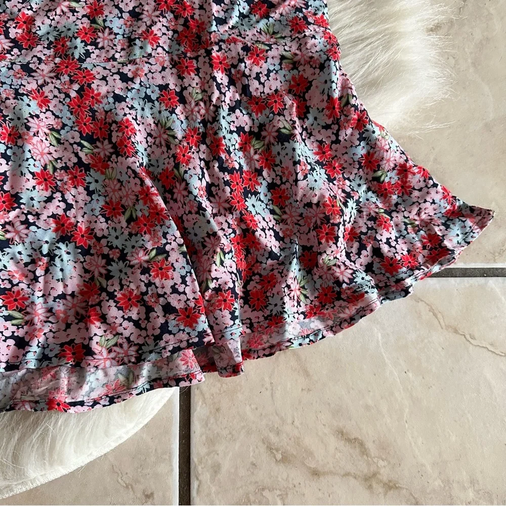 NWT SO Floral Miniskirt - Picture 5 of 7